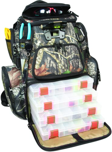 Wild River WCT604 Nomad Lighted Camo Backpack w/4 PT3600 Trays | 084298636042