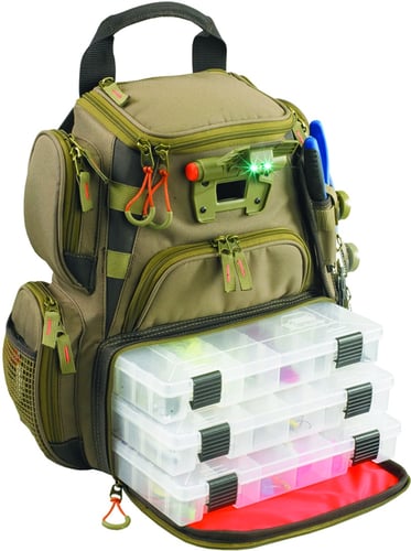Wild River WT3503 Recon Lighted Compact Backpack w/3 PT3500 Trays | 084298435034