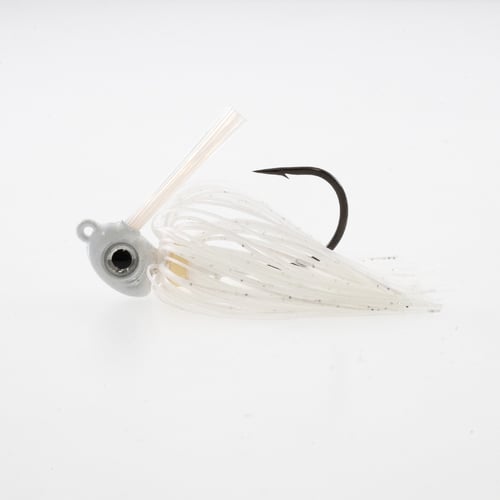 Missile Baits MJMSW316PW Mini Swim Jig  3/16oz Pearl White | 811803024212
