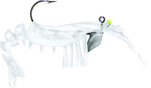Vudu EVSG351433 Shrimp, 3.25 Inch 1/4 oz, Glow Ghost 2pk | 096077413331