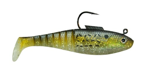Vudu EVSH600104 Shad, 6 Inch, 1 oz 2/Pk Golden Bunker | 096077444182