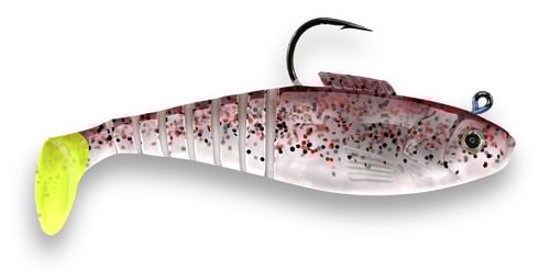 Vudu EVSH301410 Shad Cajun Pepper/Chartreuse Tail 3 inch 1/4 | 096077001262