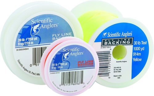 Scientific Anglers 662766 20 100yd Backing Yellow Clam | 840309109444