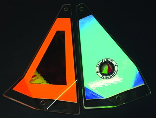 Shortbus Flashers SB8POLE Fishing Flasher, 8 Inch, Pole Dancer | 729440246525