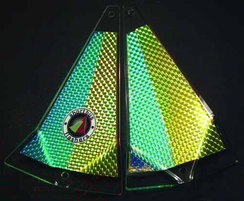 Shortbus Flashers SB8CHAHU Fishing Flasher, 8 Inch, Chartreuse | 729440246624