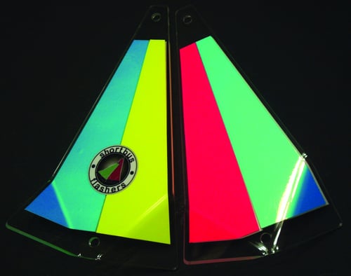 Shortbus Flashers SB8DEJVU Fishing Flasher, 8 Inch, Deja Vu | 729440246570