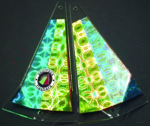 Shortbus Flashers SB8CTWHU Fishing Flasher, 8 Inch, Chartreuse | 729440246723