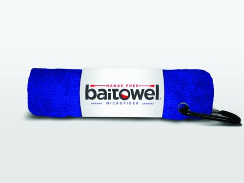 Baitowel BT-ROYAL Fishing Towel w/Clip Royal Blue