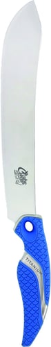 Cuda 18843 10 Inch Titanium Bonded Breaking Knife, wide Butcher Style | 016162188432