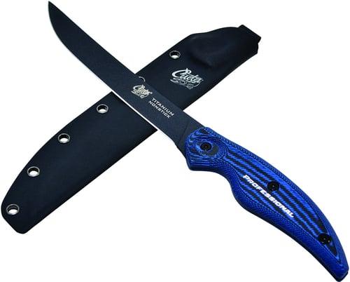 Cuda 18126 7 Inch Professional Semi Flex Wide Ti Non-Stick Fillet Knife | 016162181266