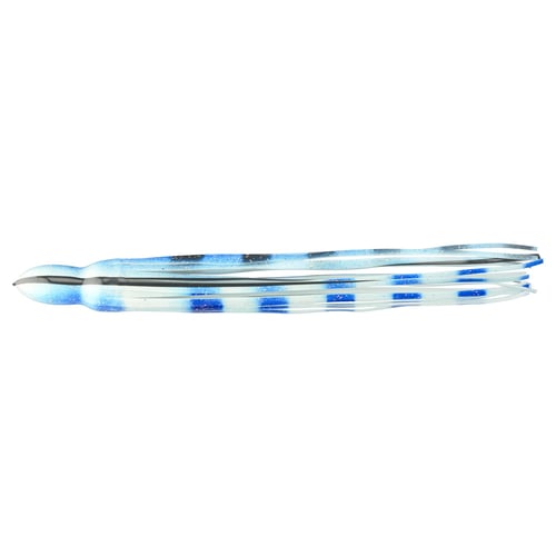 Fathom OC2211 Octopus Trolling Skirt, 5/8 Inch x 8 Inch, Pearl  Blue Bars | 610585886519