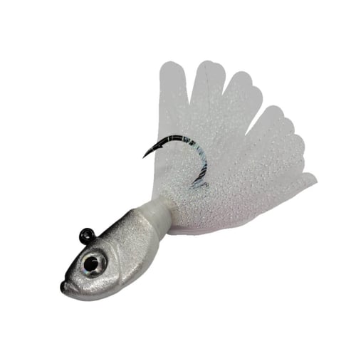 BnR Tackle WJSG5/8 Walleye Jigs Silver Ghost 5/8 oz | 816324007454