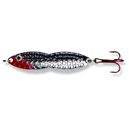 PK Lures FF2NP Flutter Fish Spoon 3/8 oz., Nickel Plate