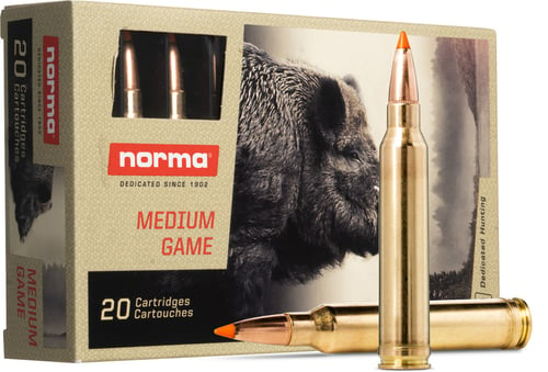 Norma 20174362 Hunting Rifle Ammo .300 Win Mag 170gr Tipstrike 20 Rnd