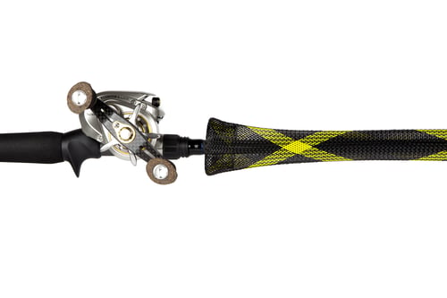 Rod Glove RGC525YS Casting Rod Glove, 5.25' To 7'6, Yellow Spyder