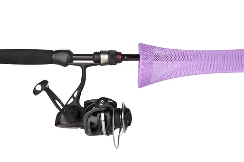 Rod Glove RGS55PP Spinning Rod Glove, 5.5' To 7', Purple