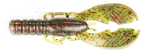 X Zone 10130 4 Inch Muscle Back Craw Watermelon Red Flake, 7pk | 824590303071