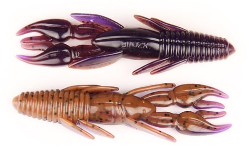 X Zone 11317 3.5 Inch Punisher Punch Craw, Peanut Butter and Jelly | 824590303583