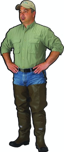 Caddis Wading Systems CA2901W10 Hip Boots 2 Ply Rubber/Cotton Uppers | 879730001157
