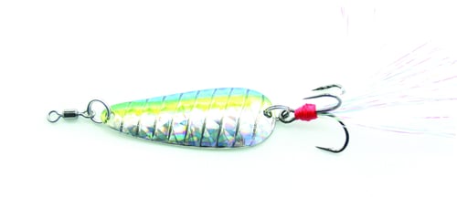 Nichols Lures 2FS1412 Mojo Flutter Spoon, Bombshell Shad, 1/2oz | 740311090818