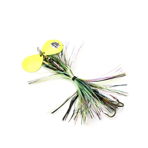 Musky Mayhem BG003 Baby Girl Musky Spinner, 1.8 oz, 4/0 Hook, 2 6 | 810130010820