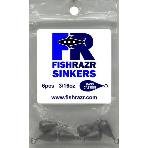 Fish Razr RS30 3/16oz Bass Casting 6PK | 810000224357
