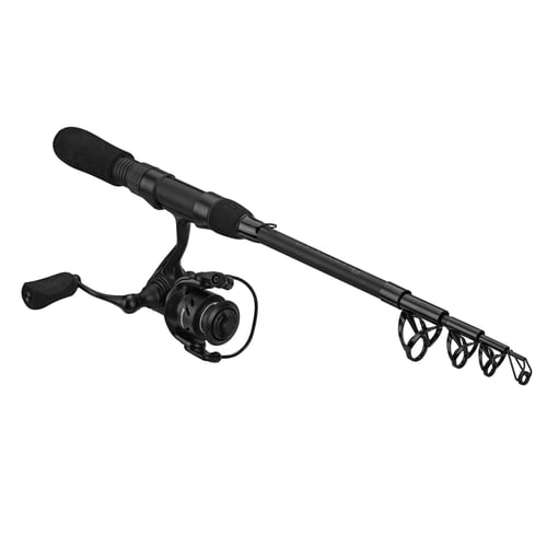 ProFISHiency PCSPINBLK Tiny Premium Telescopic Spinning Pocket Combo | 810082040401