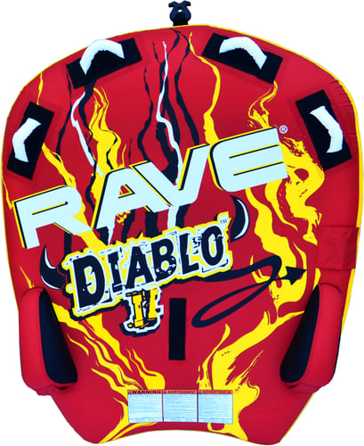 Rave Sports 02318 Diablo II 2 Rider Towable, 52