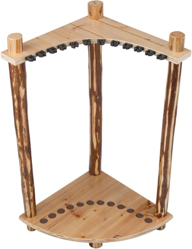 Rush Creek 370029 Fishing Rod Corner Storage Rack, Holds 12 Rods | 858316006243