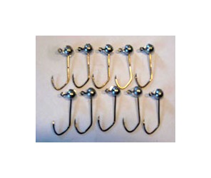 GetM Dry 59045 Painted Jig Heads 1/8oz, 10Pk, Lead | 616641590451