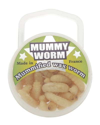 Eurotackle 00101 Mummy Worm Preserved wax worms, Natural