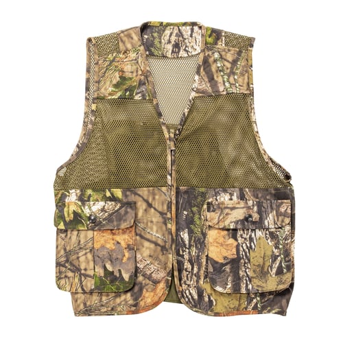 HQ Outfitters HQ-DVST-SM Dove/Small Game Vest with game bag,Mossy Oak