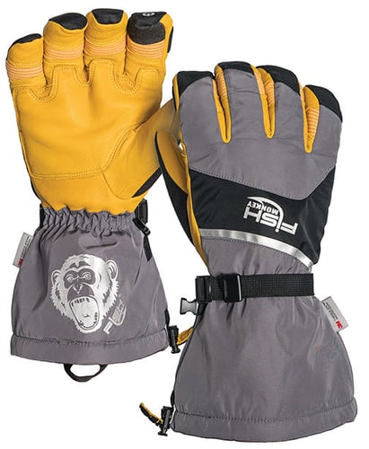 Fish Monkey FM37-GB-XL Yeti Premium Ice Fishing Glove Full Finger XL