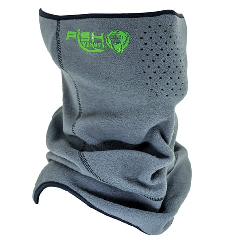 Fish Monkey FM41-GRY Yeti Fleece Face Guard