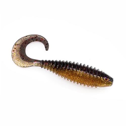 Chasebaits CB3103 Curly Bait 3 Inch Blood Gold | 810059580916