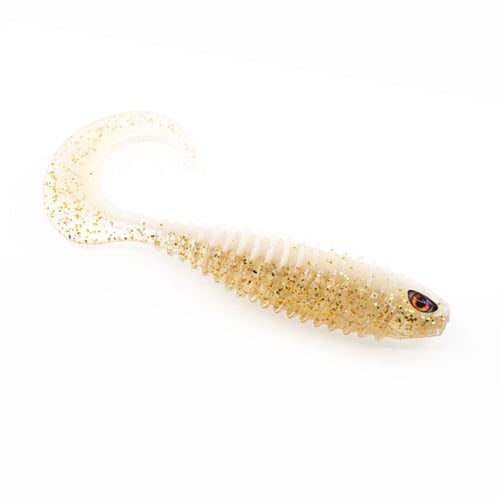 Chasebaits CB4101 Curly Bait 4 Inch Milk Flash | 810059580992