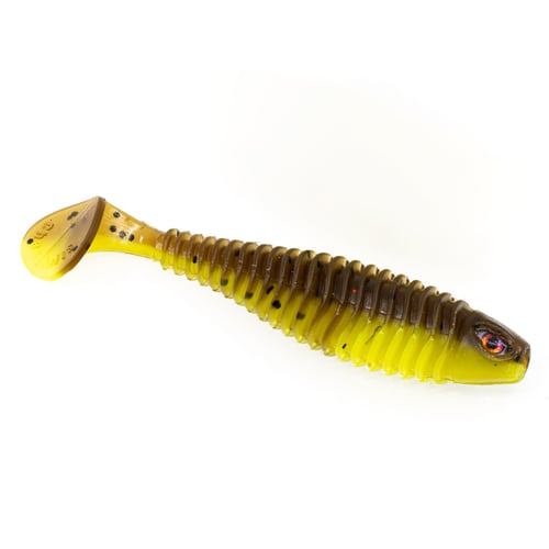 Chasebaits PB4106 Paddle Bait 4 Inch Lime Tiger | 810059581241