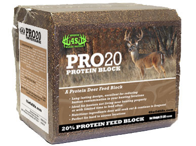 4S 117109 Pro 20 Protein Block Made from soybean, alfalfa,and