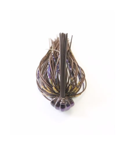 Greenfish Tackle CBFJLRPBJ38 Crawball football Jig Living Rubber | 633090687860