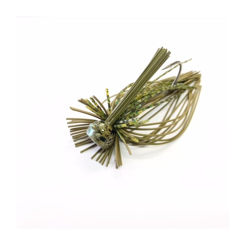 Greenfish Tackle IBFJLRGG516 Itty Bitty Finesse Jig Gourd Green 5/16 | 617529824330