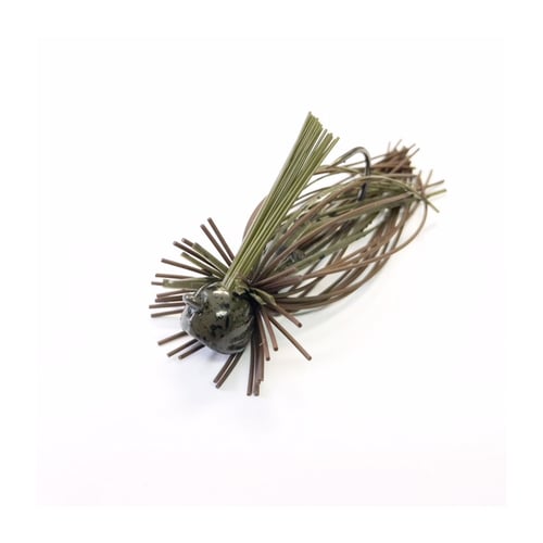 Greenfish Tackle IBFJLRGP516 Itty Bitty Finesse Jig Green Pumpkijn | 617529824354