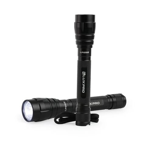 LuxPro LP2522PK 133 Lumen Flashlight 2 Pack, LED 2AA POCKET | 812436013031