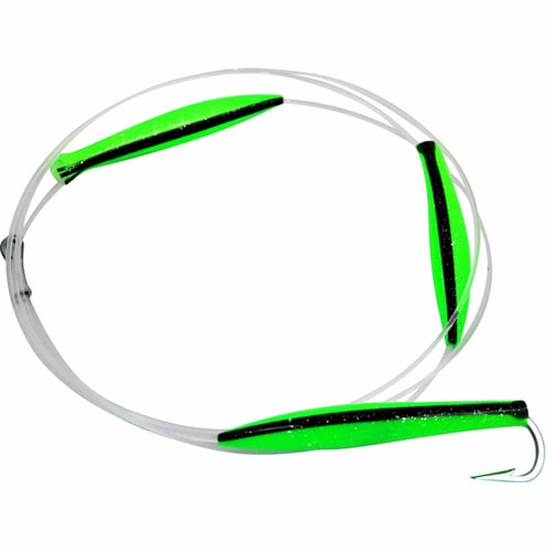 MagBay Lures MPGRN3PCK Manchita Plug Rigged Daisy Chain  Green | 656485630838