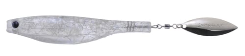 Hyperlastics HYLSDS5.5STCS Dartspin 5.5in SeeThrough Clear silver | 880469820698
