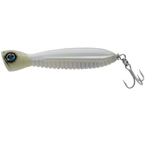 Ocean Born OBLHFPP100FLWGT Flying Popper 100 FL White Ghost | 810016235842