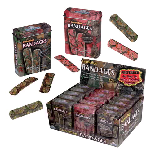 Rivers Edge 320 Camo Bandages 15Pc Display | 643323889107