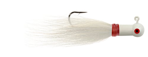Hurricane HBEB101 Bugeye Bucktail 1oz White 2pk | 013893240286