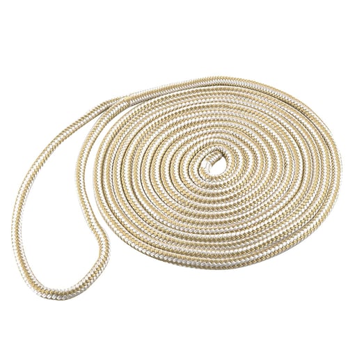 Shoreline Marine SL91319 DOCK LINE Nylon DBBRD 3/8 InchX15GLD | 013893591319