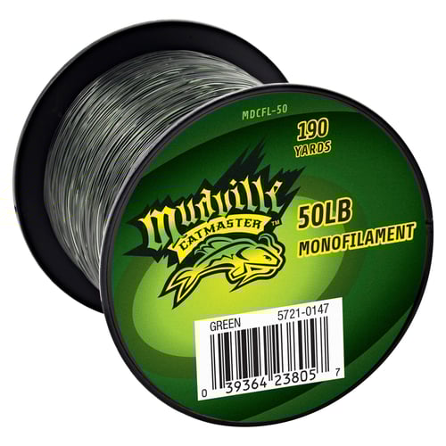 Mudville Catmaster MDCFL50 Freshwater Mono 50Lb 190Yds Line | 039364238057