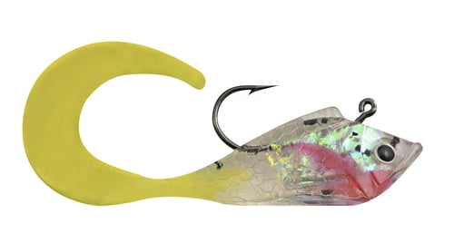 Blaze RCM331 Rigged Grub 3 Inch 5pk Chartreuse/Sparkle | 039364708024
